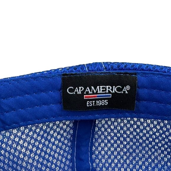 Pepsi Hat Baseball Cap Blue Mesh Strap Back Trucker Adjustable - Picture 8 of 8